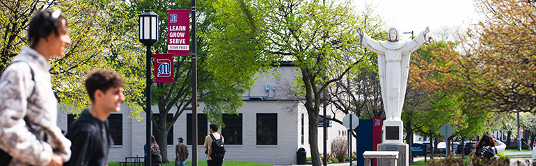 Wide view of McNichols Campus